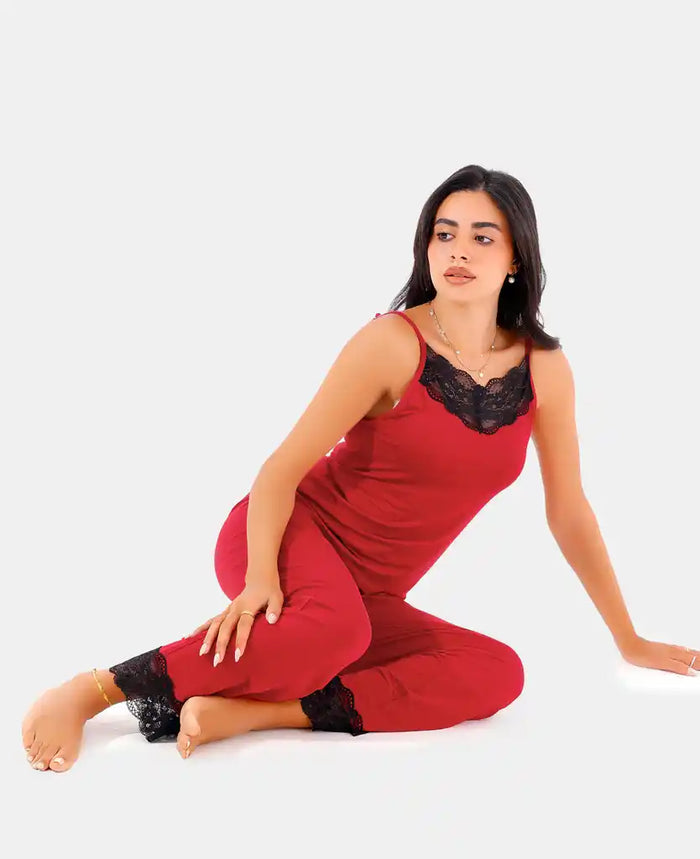 Ghalia Red Pajamas
