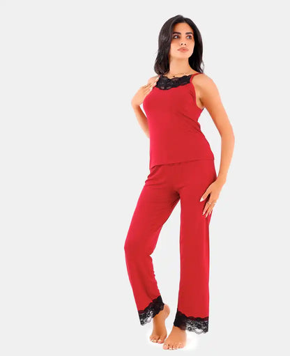 Ghalia Red Pajamas